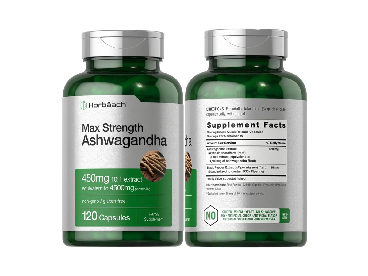 Ashwagandha 450mg x 120cap - Horbaach