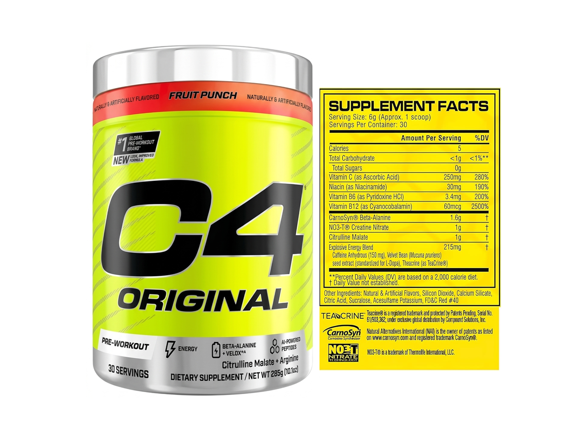 C4 preworkout x 30serv - Cellucor