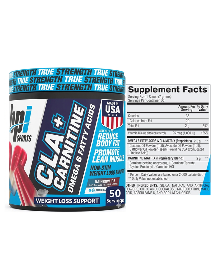 Cla + l-carnitina 350gr - BPI