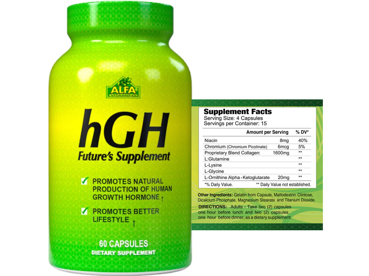 HGH 60cap - Alfa Vitamins