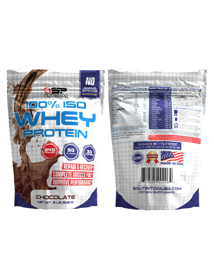 Iso Whey protein 2lb - SP Nutrition