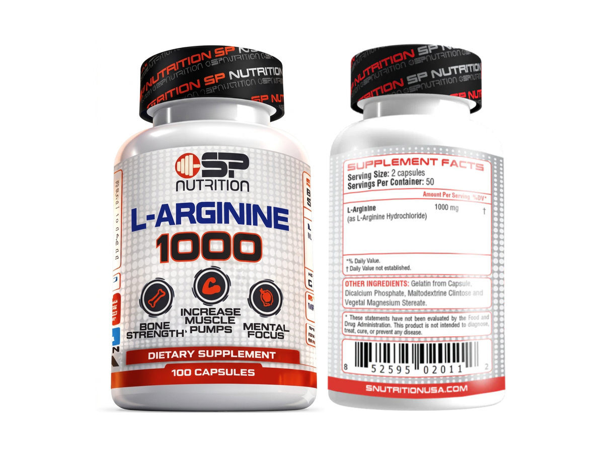 L-Arginine x 100cap - SP Nutrition