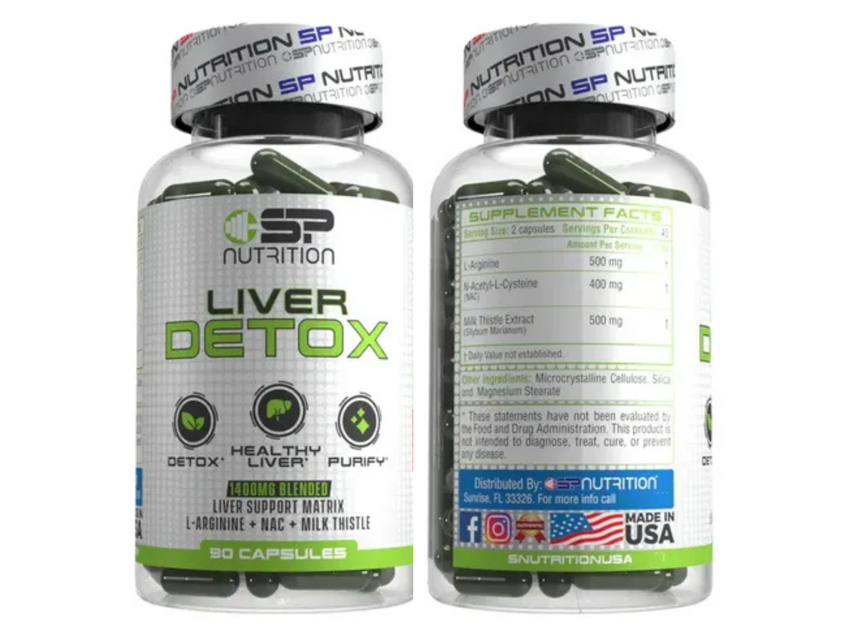 Liver Detox x 90cap - SP Nutrition