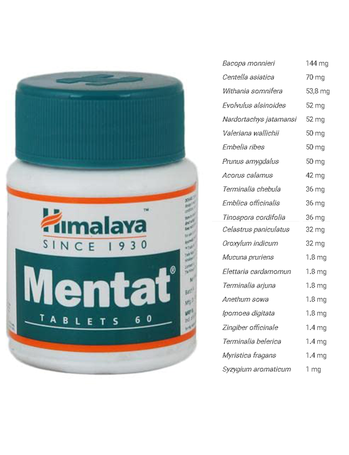 Mentat x 60tab - Himalaya
