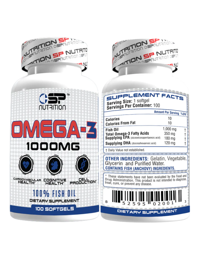 Omega 3 x 100cap - SP Nutrition