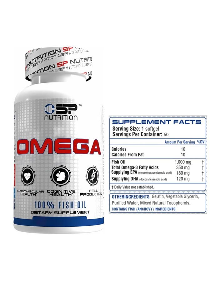 Omega 3 x 60cap - SP Nutrition