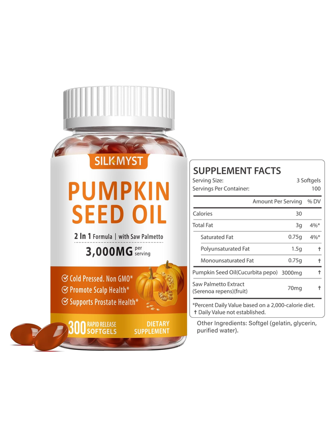 Semilla de calabaza (Pumpkin seed oil) x 150soft - Silkmyst