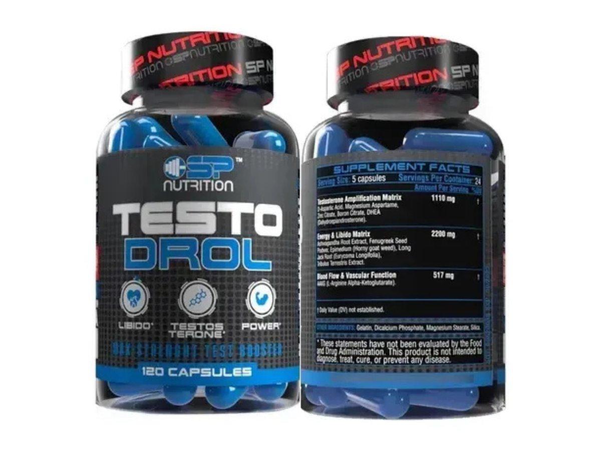 Testodrol x 120cap - SP Nutrition
