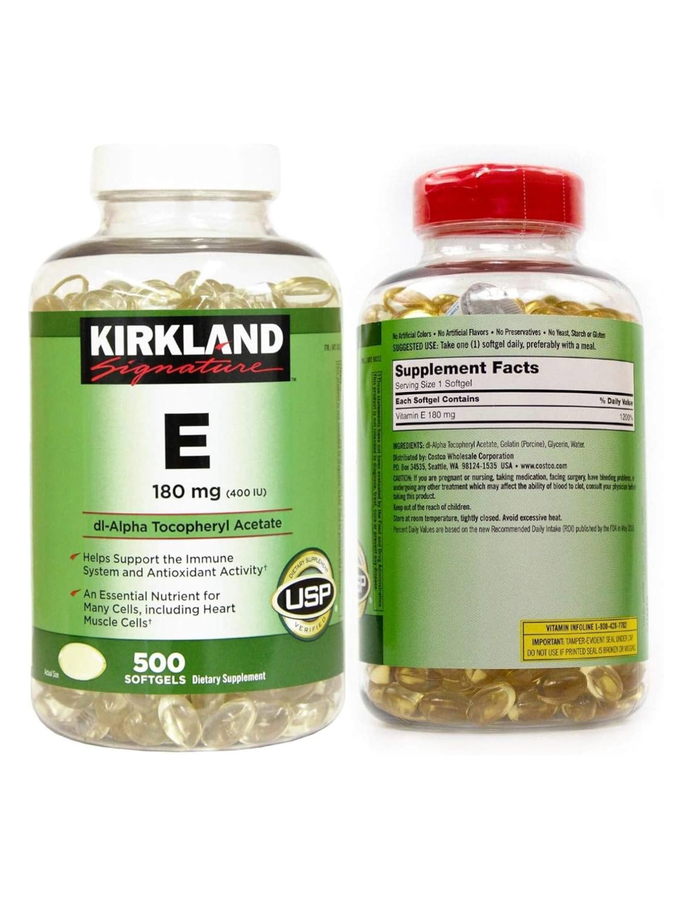 Vitamina E x 500tab - Kirkland